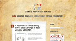 Desktop Screenshot of nativeamericanjewels.com